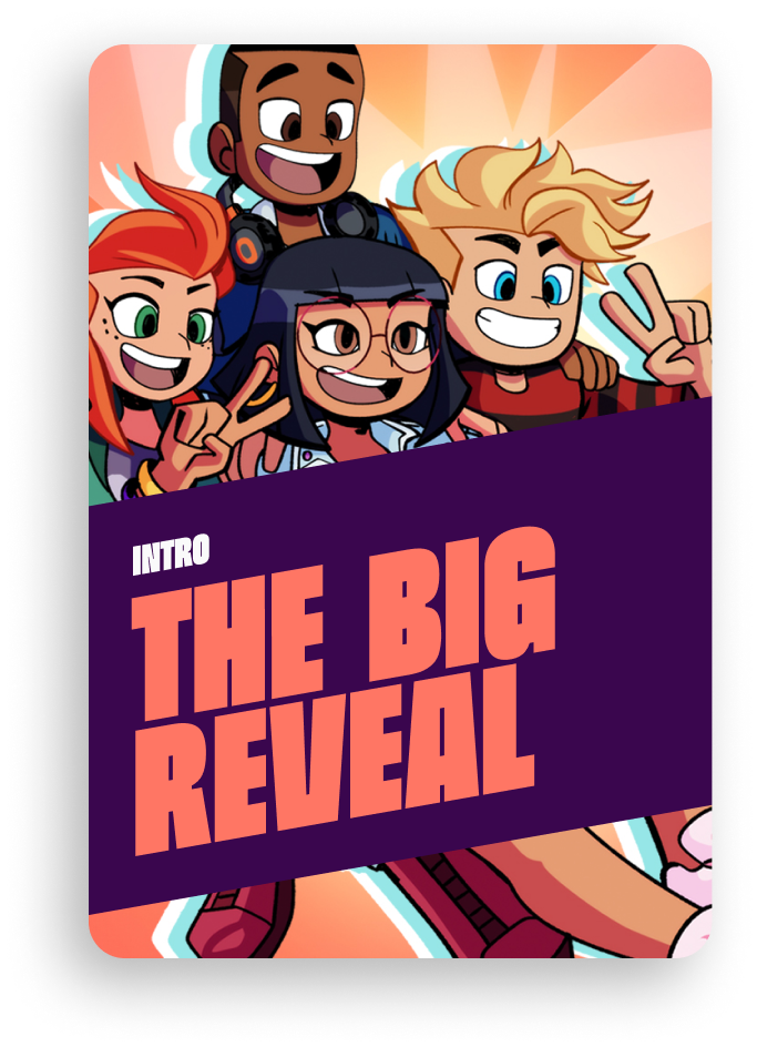 The big reveal